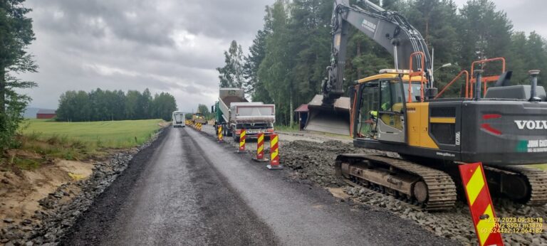 Statens Vegvesen-RV2 på Namnå